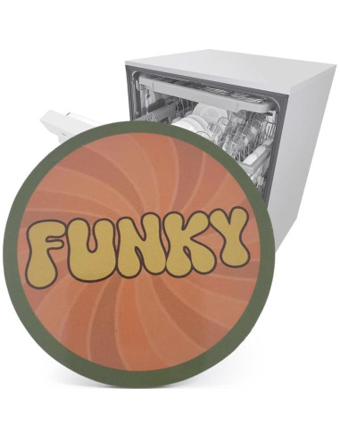 Imán Divertido Limpio Sucio para Lavavajillas Bastante Inapropiado