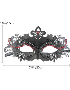 Conjunto de 2 Máscaras Venecianas Coddsmz para Parejas 2