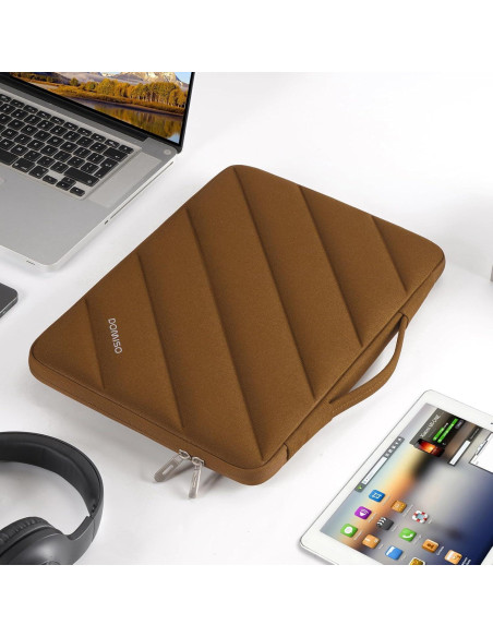 Funda Protectora para Laptop 17" DOMISO Caramelo Impermeable