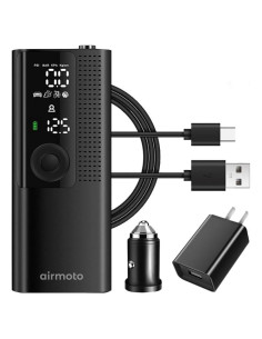 Inflador de Neumáticos Airmoto BP198 - Portátil 120 PSI