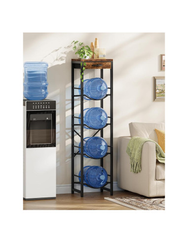 Soporte para Jarras de Agua 5 Galones CHOEZON Estante 4 Niveles