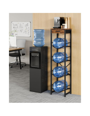 Soporte para Jarras de Agua 5 Galones CHOEZON Estante 4 Niveles
