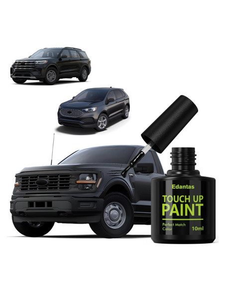 Pintura de Retoque Edantas Agate Black para Coches Ford 10ml