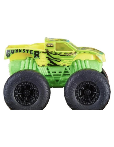Monster Truck Hot Wheels Gunkster 1:43 con Sonido y Luz
