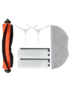 Filtro HEPA y Cepillo Lateral para Aspiradora Mi Robot 6PCS