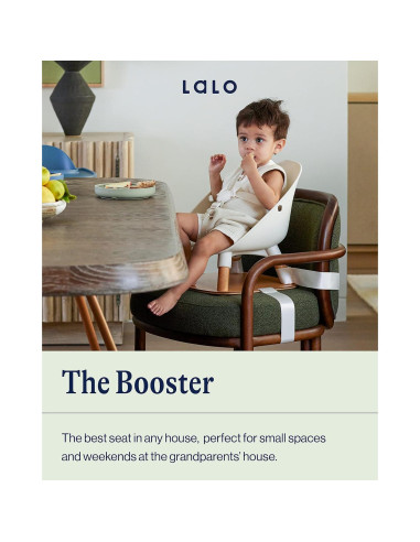 Asiento Elevador Infantil Lalo Arándano, Seguro y Fácil de Limpiar