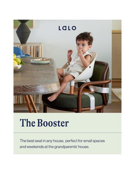 Asiento Elevador Infantil Lalo Arándano, Seguro y Fácil de Limpiar