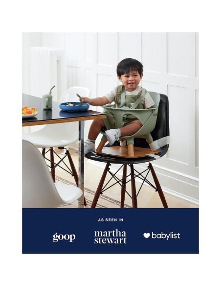 Asiento Elevador Infantil Lalo Arándano, Seguro y Fácil de Limpiar