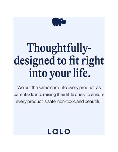 Asiento Elevador Infantil Lalo Arándano, Seguro y Fácil de Limpiar