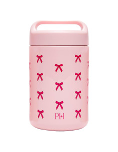Tarro de Comida Aislado Paris Hilton 0.45L Rosa con Lazos