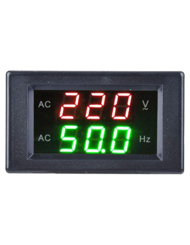 Medidor Digital de Frecuencia y Voltaje CA Tiiyee YB4835VF 80-500V