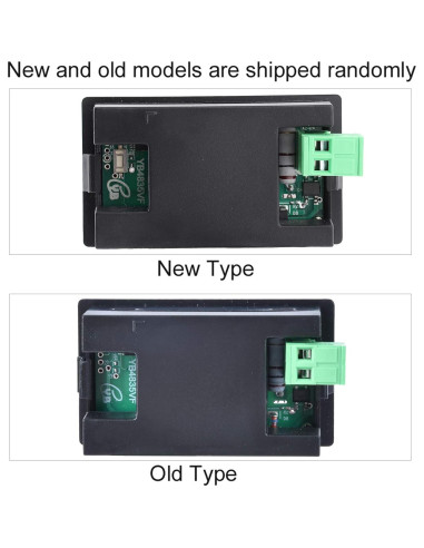 Medidor Digital de Frecuencia y Voltaje CA Tiiyee YB4835VF 80-500V