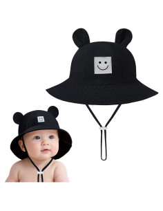 Sombrero de Cubo para Bebés 100% Algodón Protección Solar