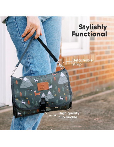 Almohadilla de Cambio de Pañales Ezee KeaBabies Grande Impermeable