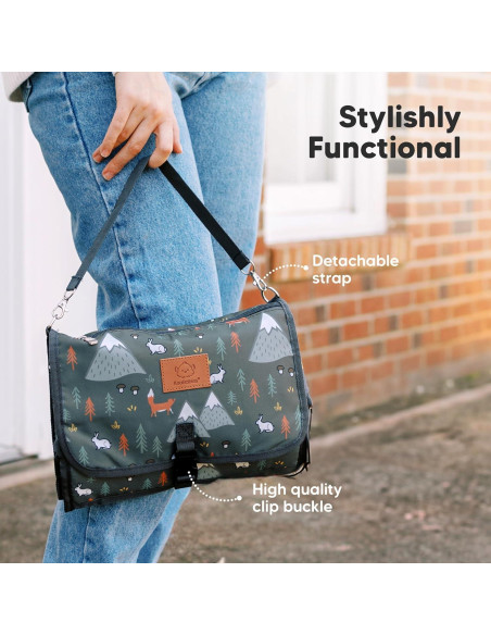 Almohadilla de Cambio de Pañales Ezee KeaBabies Grande Impermeable