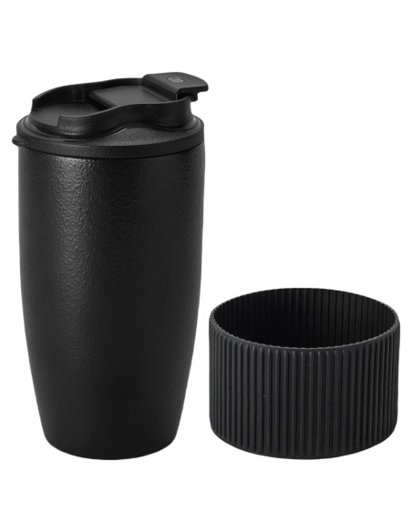 Taza de Café de Viaje TaoTaojarvie 0.47 L Cerámica Negra