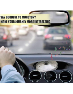 Cymbal de Ventilación de Coche Oro GCP-613 - Decoración Musical 2