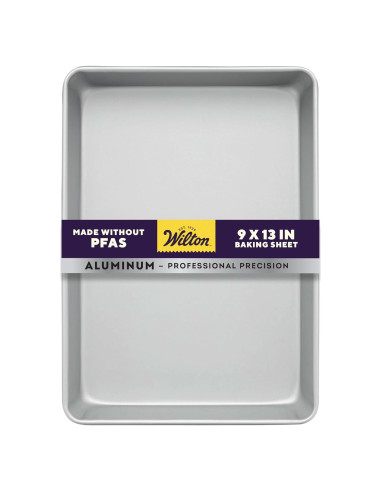 Bandeja Rectangular de Aluminio Wilton 23x33 cm Sin PFAS