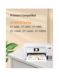 Tinta Negra Pigmento InkXwise 542 Compatible 2x140ML 2