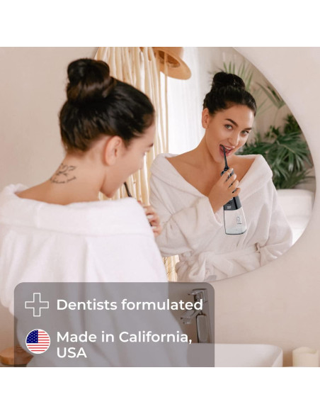 Enjuague Bucal Concentrado WATER DENT 500 ml Menta de Manzana