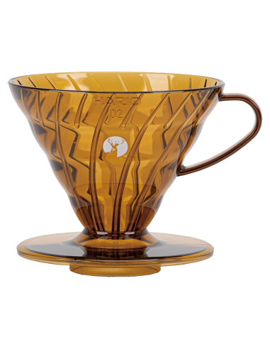 Dripper de Café HARIO x Captain Stag UW-3575 Ámbar 1-4 Tazas