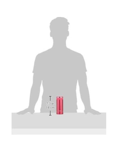 Botella de Agua Zojirushi SM-JE36-RC Acero Inoxidable 0.36L Roja