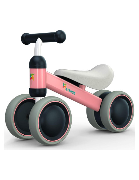 Bicicleta de Equilibrio Avenor Rosa para Bebés 1-2 Años