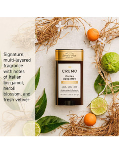 Antitranspirante y Desodorante Cremo Bergamota 75g - 48 Horas 2