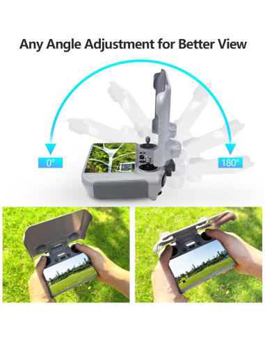 Cubierta Solar 2 en 1 FPVtosky para Controlador RC2 DJI Mini 4 Pro