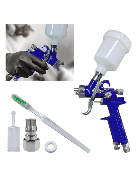 Pistola de Pintura HVLP BDZMC 0.8 mm 125 cc para Automóviles