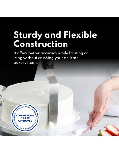 Espátula de Glaseado Angulada Nuevo Star Foodservice 15.24 cm