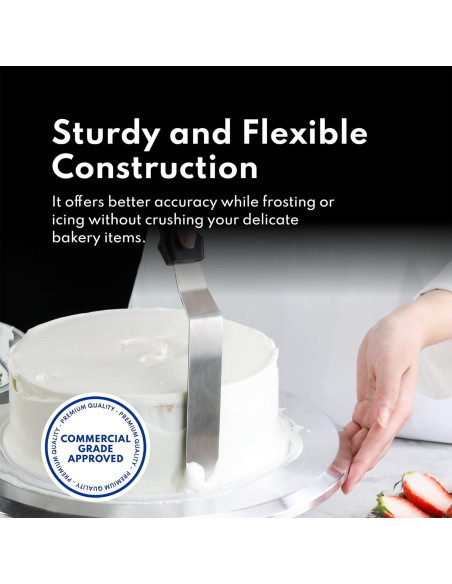 Espátula de Glaseado Angulada Nuevo Star Foodservice 15.24 cm