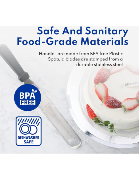 Espátula de Glaseado Angulada Nuevo Star Foodservice 15.24 cm