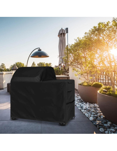 Funda para Parrilla Traeger Woodridge 600D Impermeable Negra