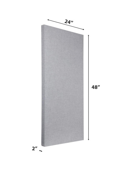 Panel Acústico Absorbente ATS 24x122 cm Humo Azul NRC 1.0