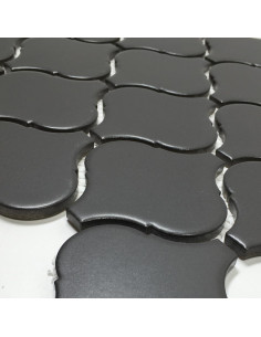 Azulejo de Porcelana Tenedos 28x24 cm Negro Mate 11 pcs 2