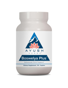 Suplemento Articular Ayush Herbs Boswelya Plus - 90 Cápsulas