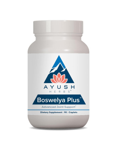 Suplemento Articular Ayush Herbs Boswelya Plus - 90 Cápsulas