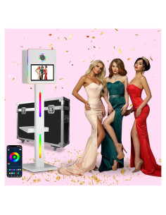 Máquina Photo Booth DSLR Enwozp 15.6" con Estuche de Vuelo