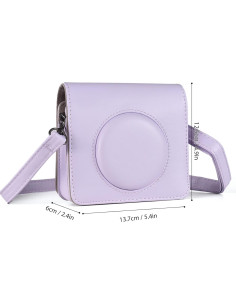 Funda de Cámara Andoer Retro Cuero PU para Kodak C300R/Mini Shot 3 2