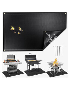 Alfombrilla para Parrilla Futuwi 121.9 x 106.7 cm a Prueba de Fuego