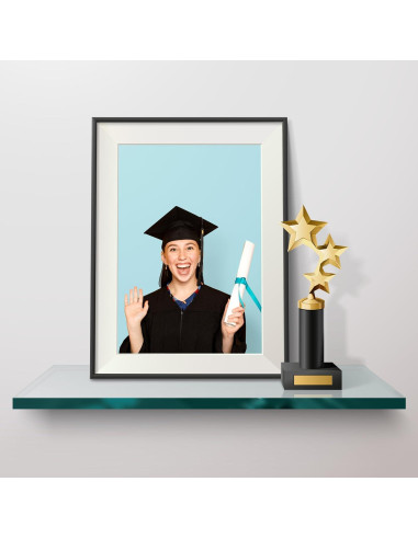 Estante de vidrio Trophy 20x20 cm Fab Glass y Mirror