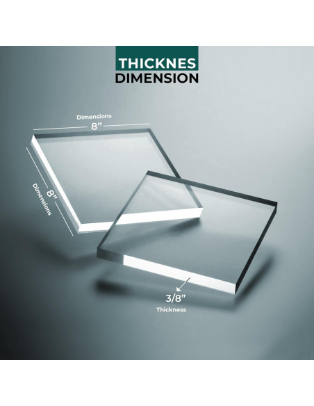 Estante de vidrio Trophy 20x20 cm Fab Glass y Mirror