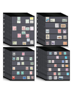 30 Páginas de Sellos Gersoniel PVC Impermeables 4/5/6/7 Filas