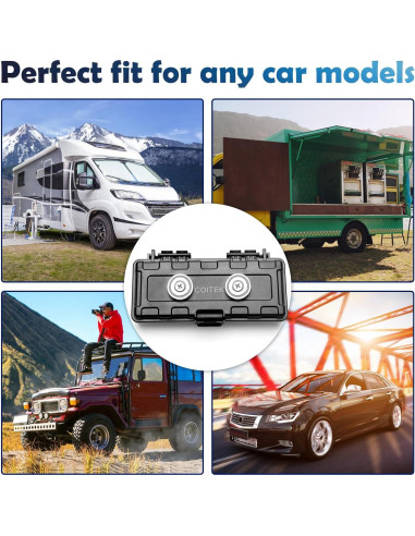 Caja de Llave Magnética COITEK - Impermeable y Duradera - 16.68x13.21cm