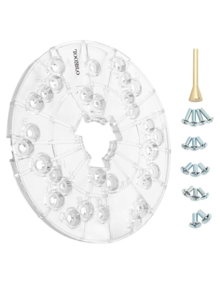 Placa Base Universal O'SKOOL 16.51 cm para Router Compatible