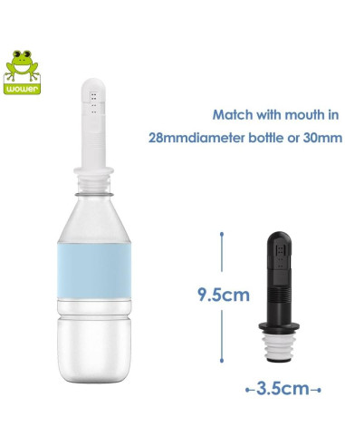 Bidet Portátil Wower YF2305 - Paquete de 2, Ultraligero 82g