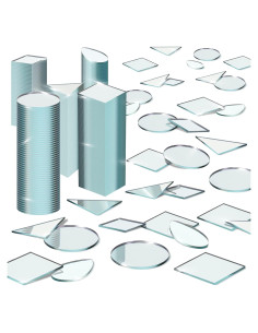 500 Piezas de Espejo Sintuff para Manualidades - 5 Formas