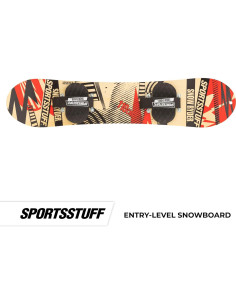 Tabla de Nieve de Madera SportsStuff Snow Ryder 110cm 2