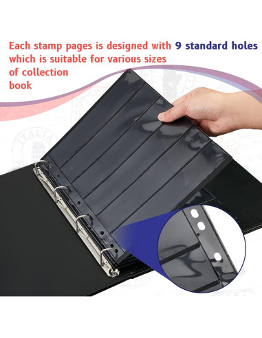 30 Páginas de Sellos Gersoniel PVC Impermeables 4/5/6/7 Filas